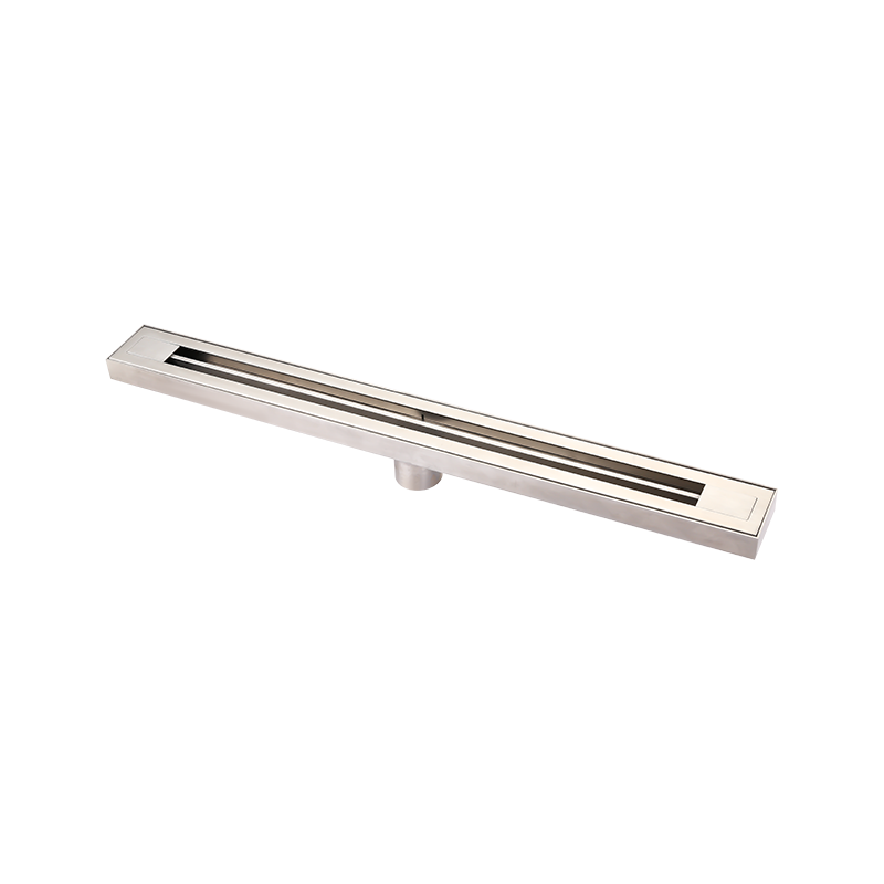 SZ1620 Scarico lineare in acciaio inox da 1,8 mm / 2,0 mm per doccia, cucina, bagno, scarico a pavimento